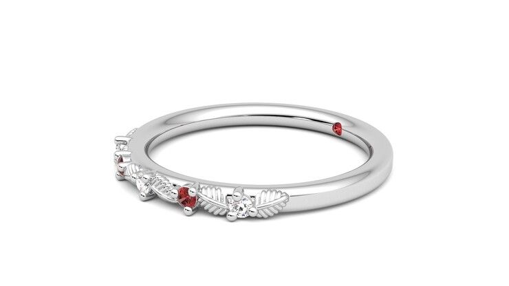 Taylor & Hart Raleyah Wedding Ring 360 degree image 23