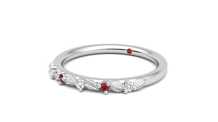 Taylor & Hart Raleyah Wedding Ring 360 degree image 25