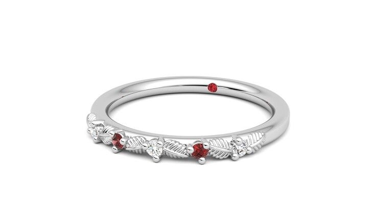 Taylor & Hart Raleyah Wedding Ring 360 degree image 26