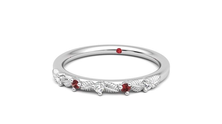 Taylor & Hart Raleyah Wedding Ring 360 degree image 27