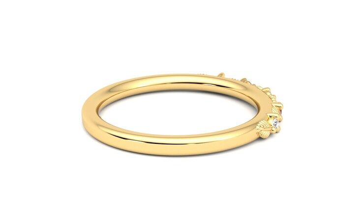 Taylor & Hart Raleyah Wedding Ring 360 degree image 11