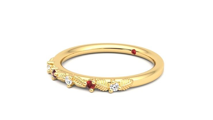 Taylor & Hart Raleyah Wedding Ring 360 degree image 24