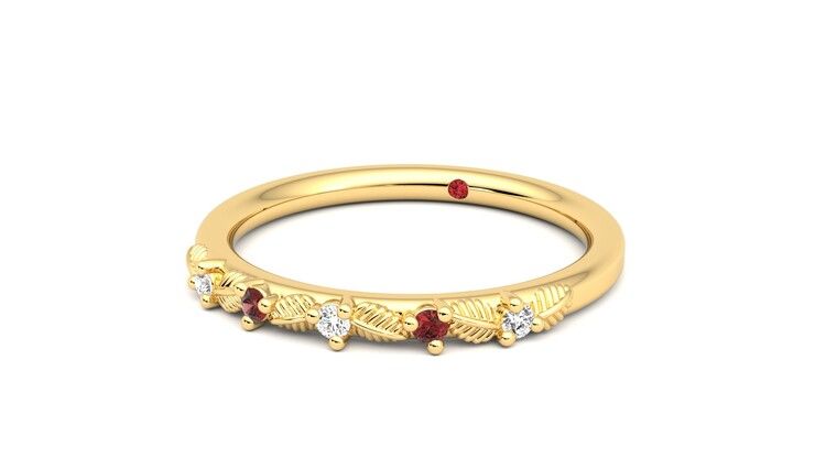 Taylor & Hart Raleyah Wedding Ring 360 degree image 26