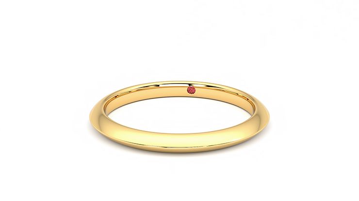 Taylor & Hart Ren Wedding Ring 360 degree image 27