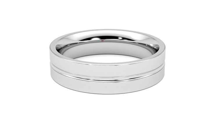 Taylor & Hart Ridge Wedding Ring 360 degree image 16