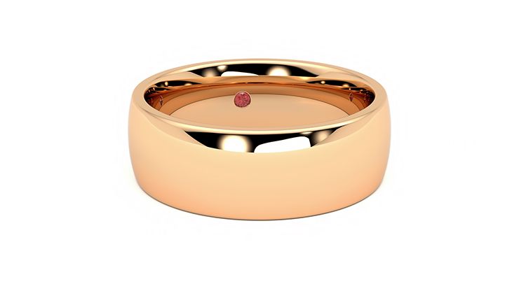 Taylor & Hart Rowan Wedding Ring 360 degree image 2