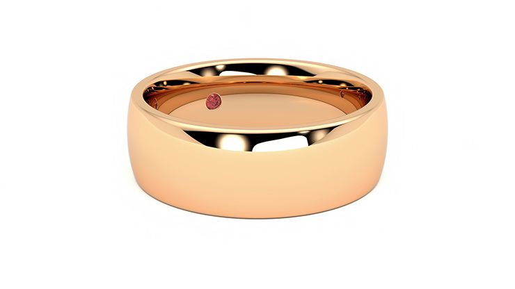 Taylor & Hart Rowan Wedding Ring 360 degree image 4