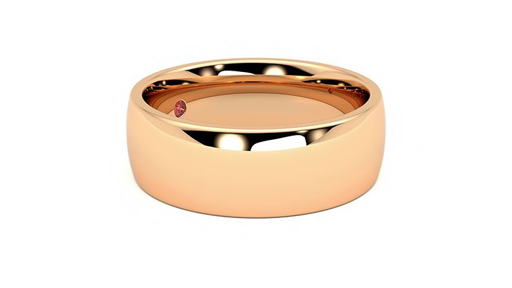 Taylor & Hart Rowan Wedding Ring 360 degree image 6