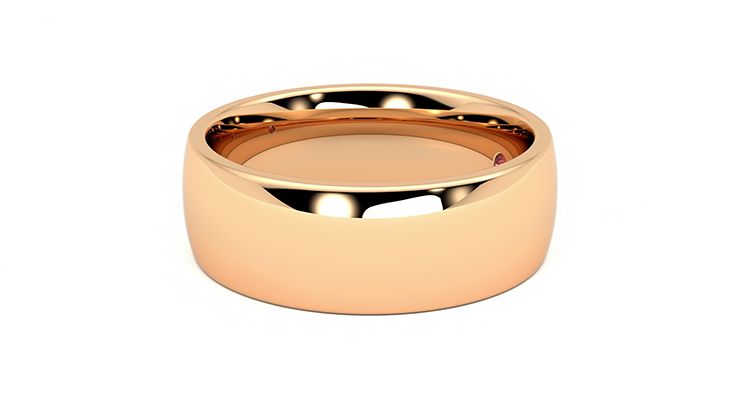 Taylor & Hart Rowan Wedding Ring 360 degree image 21