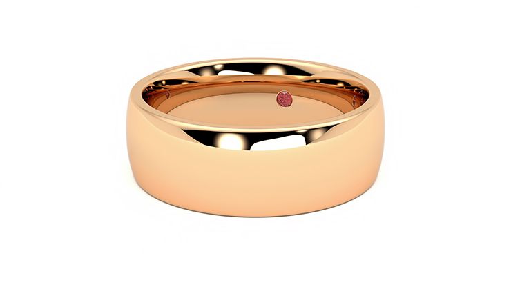 Taylor & Hart Rowan Wedding Ring 360 degree image 25