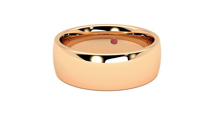 Taylor & Hart Rowan Wedding Ring 360 degree image 26
