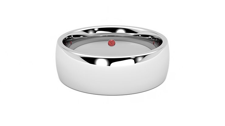 Taylor & Hart Rowan Wedding Ring 360 degree image 0