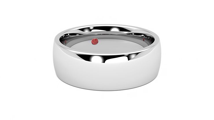 Taylor & Hart Rowan Wedding Ring 360 degree image 3