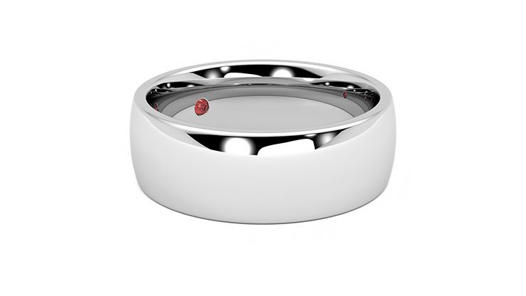 Taylor & Hart Rowan Wedding Ring 360 degree image 5