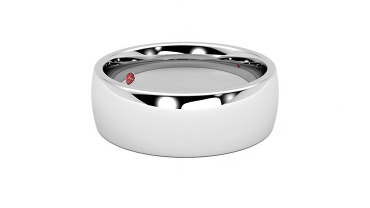 Taylor & Hart Rowan Wedding Ring 360 degree image 6