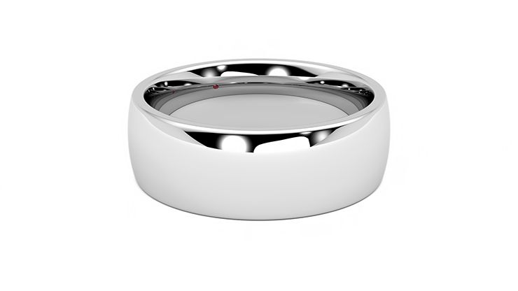 Taylor & Hart Rowan Wedding Ring 360 degree image 18