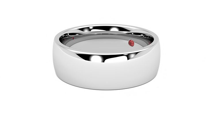 Taylor & Hart Rowan Wedding Ring 360 degree image 23