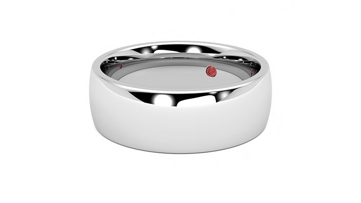 Taylor & Hart Rowan Wedding Ring 360 degree image 24