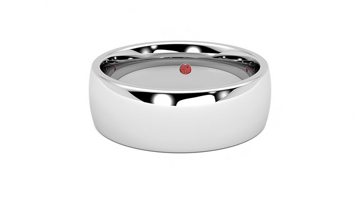 Taylor & Hart Rowan Wedding Ring 360 degree image 27