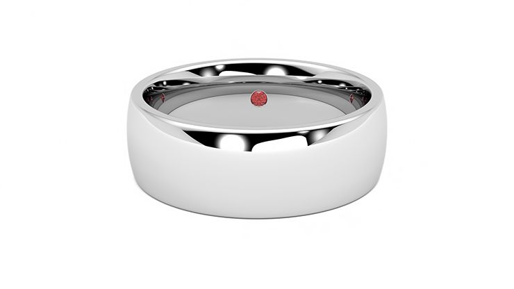 Taylor & Hart Rowan Wedding Ring 360 degree image 28