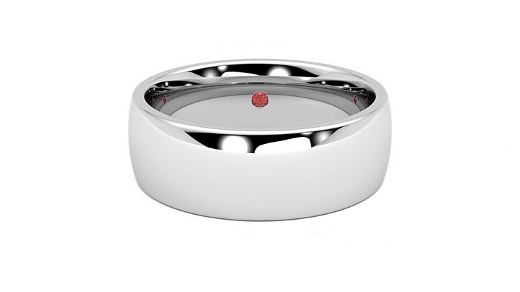 Taylor & Hart Rowan Wedding Ring 360 degree image 29