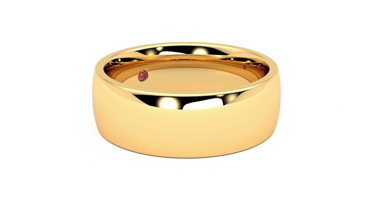 Taylor & Hart Rowan Wedding Ring 360 degree image 5