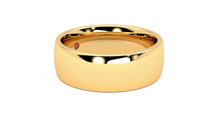 Taylor & Hart Rowan Wedding Ring 360 degree image 6