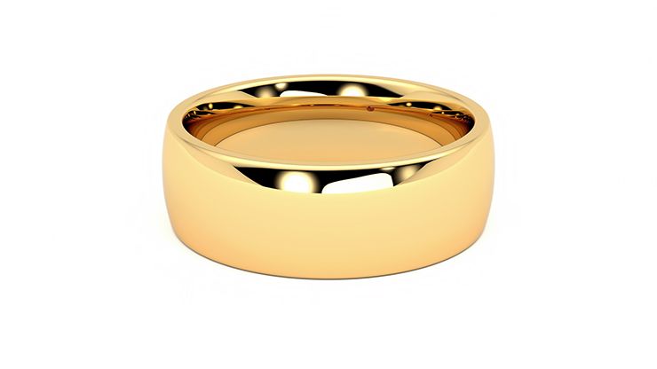 Taylor & Hart Rowan Wedding Ring 360 degree image 12