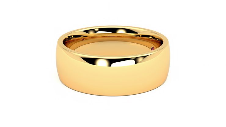 Taylor & Hart Rowan Wedding Ring 360 degree image 22