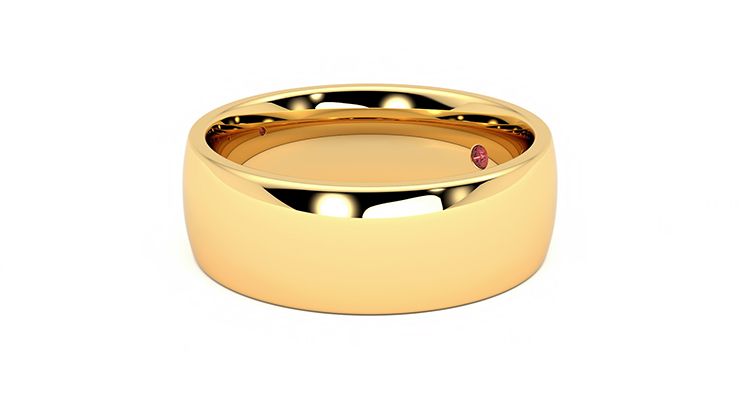 Taylor & Hart Rowan Wedding Ring 360 degree image 23