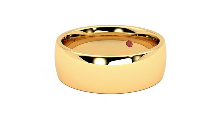 Taylor & Hart Rowan Wedding Ring 360 degree image 25