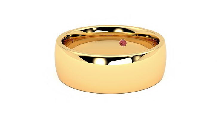 Taylor & Hart Rowan Wedding Ring 360 degree image 26