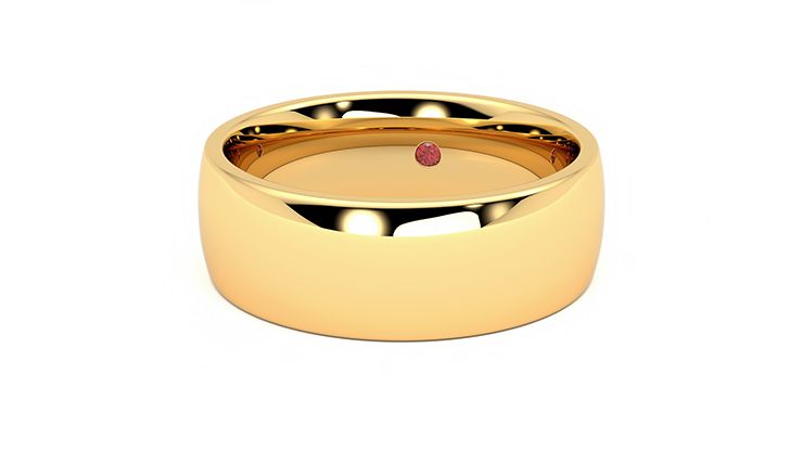 Taylor & Hart Rowan Wedding Ring 360 degree image 27