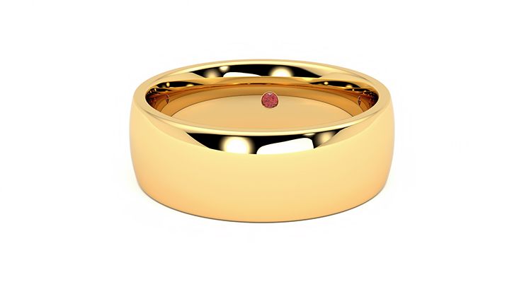 Taylor & Hart Rowan Wedding Ring 360 degree image 28