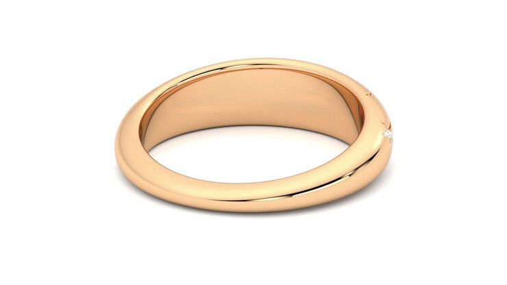 Taylor & Hart Scintillare Wedding Ring 360 degree image 14