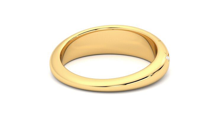 Taylor & Hart Scintillare Wedding Ring 360 degree image 14