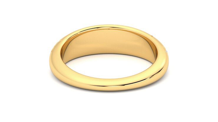 Taylor & Hart Scintillare Wedding Ring 360 degree image 15