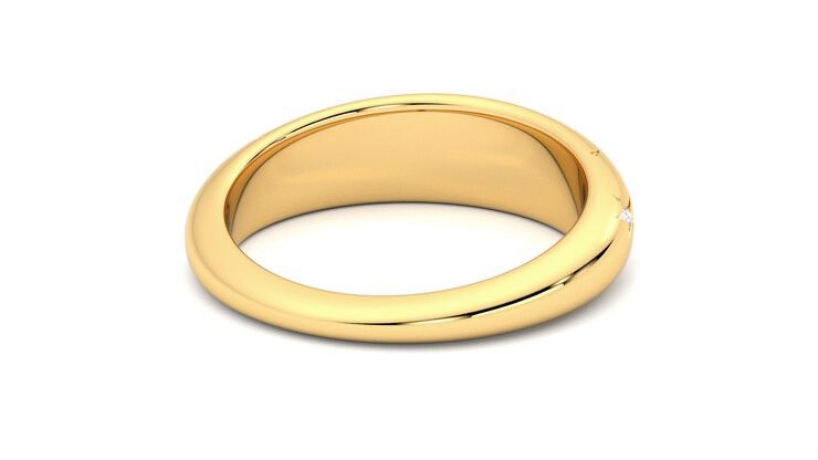 Taylor & Hart Scintillare Wedding Ring 360 degree image 14