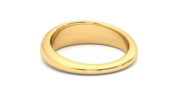 Taylor & Hart Scintillare Wedding Ring 360 degree image 16