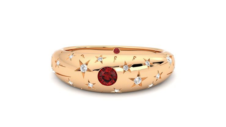 Taylor & Hart Scintillare Wedding Ring 360 degree image 28
