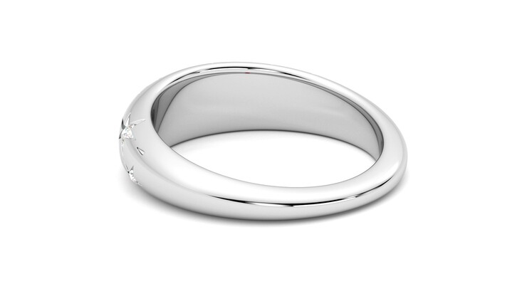 Taylor & Hart Scintillare Wedding Ring 360 degree image 17