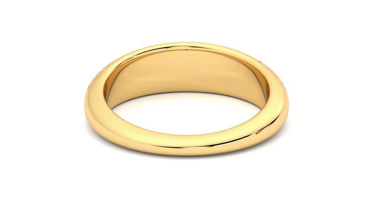 Taylor & Hart Scintillare Wedding Ring 360 degree image 15