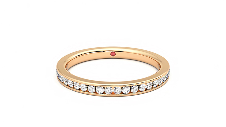 Taylor & Hart Senna Wedding Ring 360 degree image 0