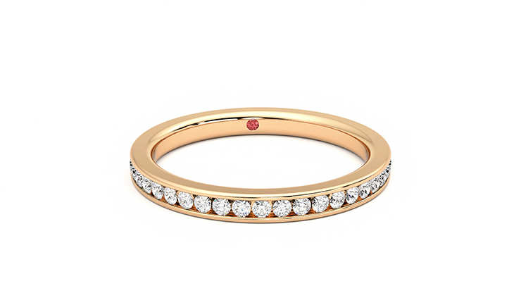 Taylor & Hart Senna Wedding Ring 360 degree image 2
