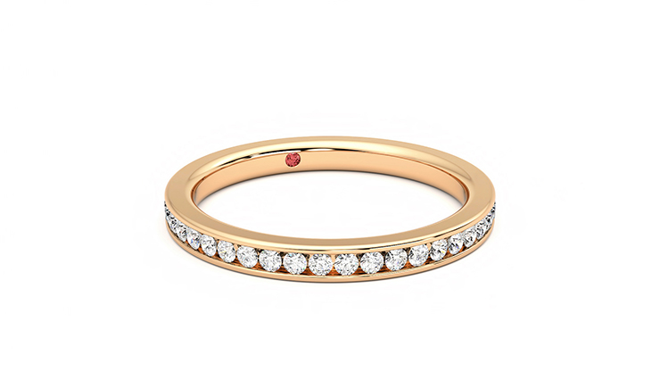 Taylor & Hart Senna Wedding Ring 360 degree image 4