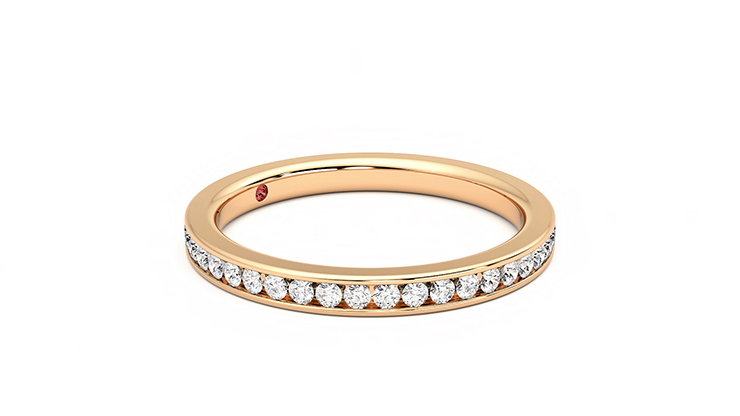 Taylor & Hart Senna Wedding Ring 360 degree image 7