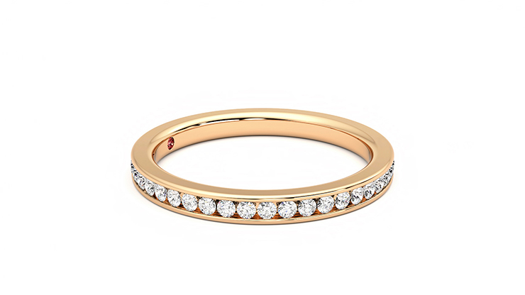 Taylor & Hart Senna Wedding Ring 360 degree image 8