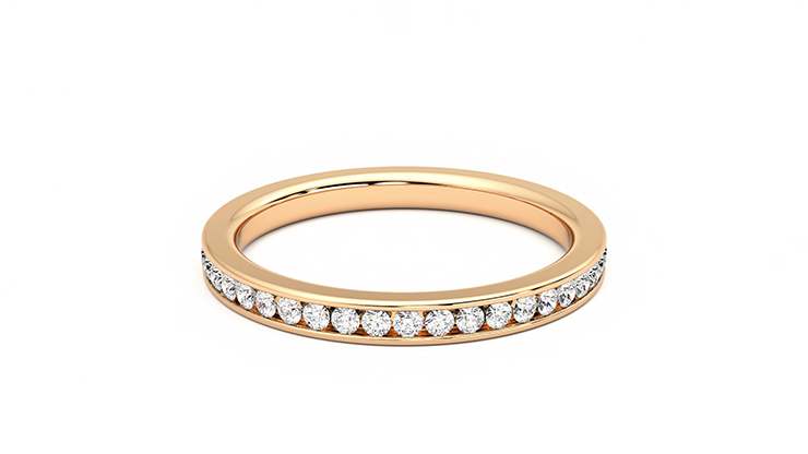 Taylor & Hart Senna Wedding Ring 360 degree image 13