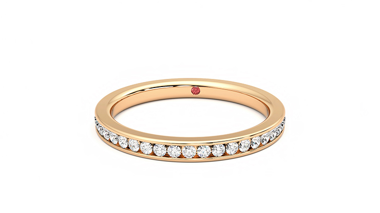 Taylor & Hart Senna Wedding Ring 360 degree image 28