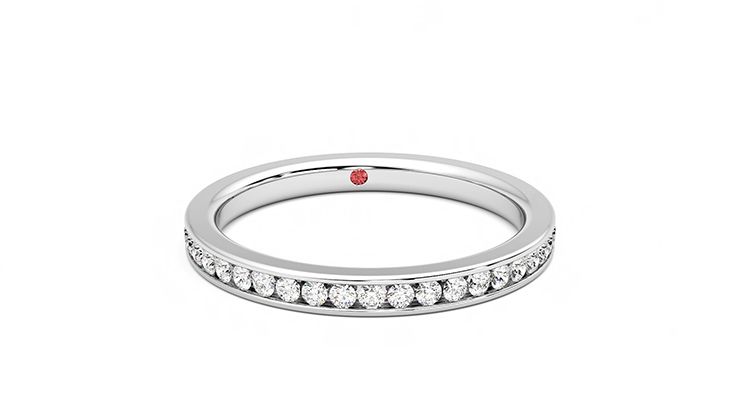 Taylor & Hart Senna Wedding Ring 360 degree image 2